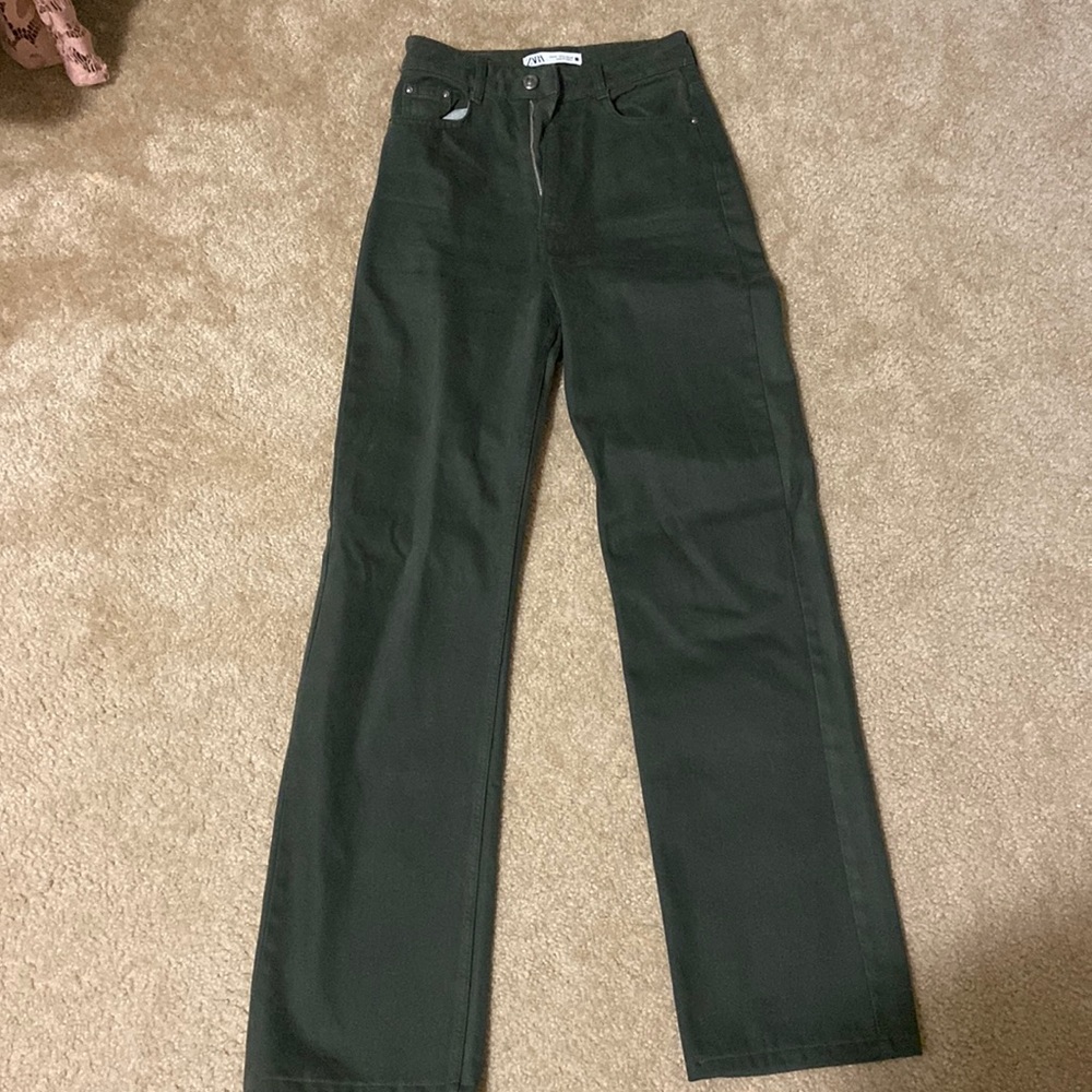 Zara High rise full length Jeans